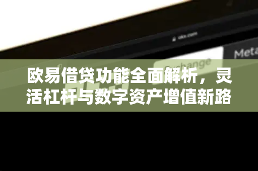 欧易借贷功能全面解析，灵活杠杆与数字资产增值新路径