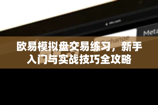 欧易模拟盘交易练习,新手入门与实战技巧全攻略-第1张图片-OKX交易所 - 欧易官方下载 | 领先安全的加密交易中心 欧易模拟盘交易练习,新手入门与实战技巧全攻略-第1张图片-OKX交易所 - 欧易官方下载 | 领先安全的加密交易中心