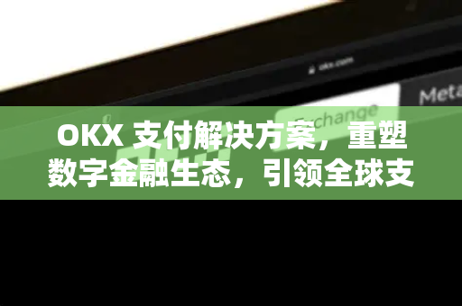 OKX 支付解决方案，重塑数字金融生态，引领全球支付新纪元