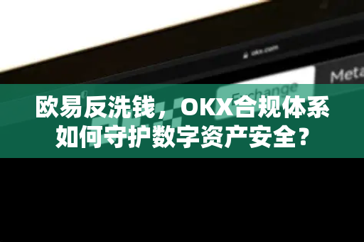 欧易反洗钱,OKX合规体系如何守护数字资产安全?-第1张图片-OKX交易所 - 欧易官方下载 | 领先安全的加密交易中心 欧易反洗钱,OKX合规体系如何守护数字资产安全?-第1张图片-OKX交易所 - 欧易官方下载 | 领先安全的加密交易中心