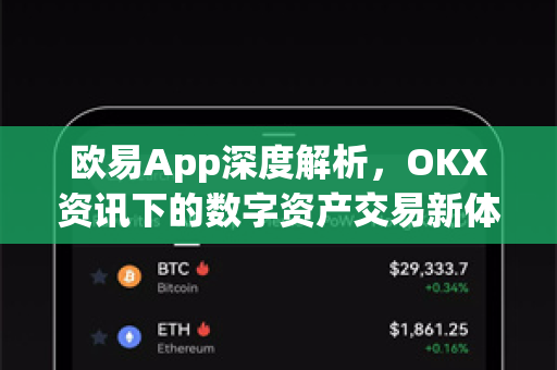 欧易App深度解析，OKX资讯下的数字资产交易新体验