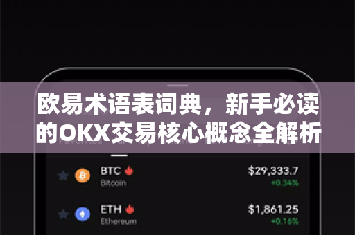 欧易术语表词典,新手必读的OKX交易核心概念全解析-第1张图片-OKX交易所 - 欧易官方下载 | 领先安全的加密交易中心 欧易术语表词典,新手必读的OKX交易核心概念全解析-第1张图片-OKX交易所 - 欧易官方下载 | 领先安全的加密交易中心